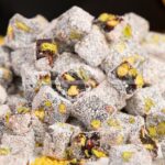 Böğürtlenli Antep Fıstıklı Çifte Kavrulmuş Duble Lokum