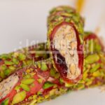 File Antep Fıstıklı Bademli Nar Aromalı Parmak Lokum