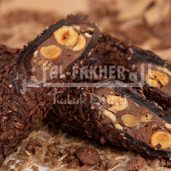 Fındıklı Çikolatalı Parmak Lokum