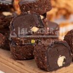 Fındıklı Toz Kakaolu Çikolatalı Karamel Lokum