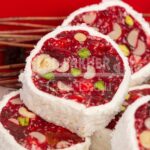 Hindistan Cevizli Karışık Çerezli Nar Aromalı Pargalı Lokum
