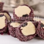 Mısır Gevrekli Böğürtlen Aromalı Karamel Lokum