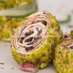 Toz Antep Fıstıklı Çikolatalı Sarma Lokum