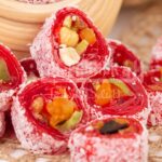 Tropikal Aromalı Natürel Meyveli Lokum