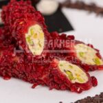 Zereşk Üzümlü Antep Fıstıklı Çilek Aromalı Parmak Lokum